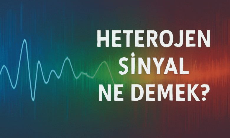 Heterojen sinyal ne demek?